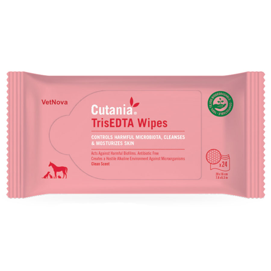 CUTANIA™ TrisEDTA Wipes - VetNova, optimal products for the health ...