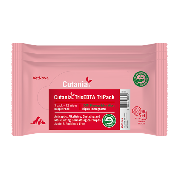 CUTANIA™ TrisEDTA Wipes TriPack